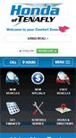 Mobile Screenshot of hondaoftenafly.com